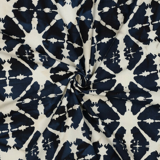 Katoen - Handcrafted Batik - Navy