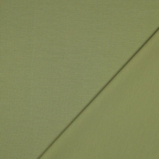 Interlock - Uni - Olijfgroen