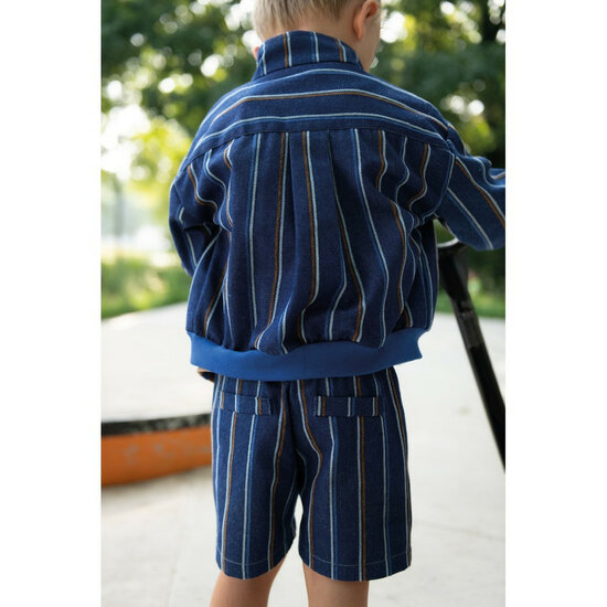 Jeans - Stripes - Indigo