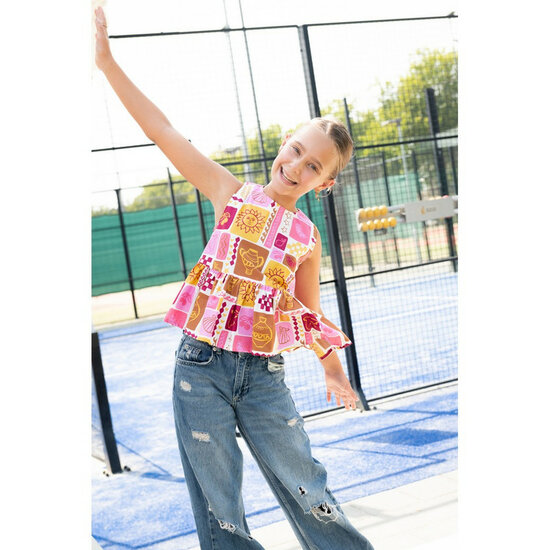 Poplin - Summer Patchwork - Ecru