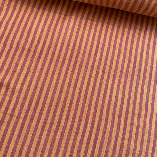 Tetra - Strepen (Dubbelzijdig) - Cassonade-Dahlia