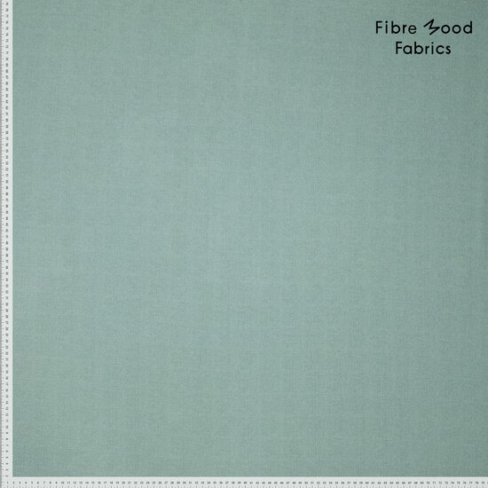 Katoen Crepe - Uni - Muntgroen