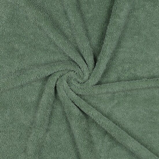 Badstof - Uni - Donkermunt