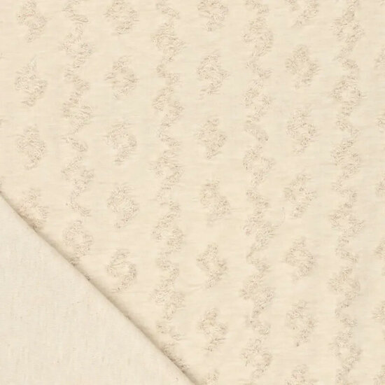 Jacquard Jersey - Uni - Natural