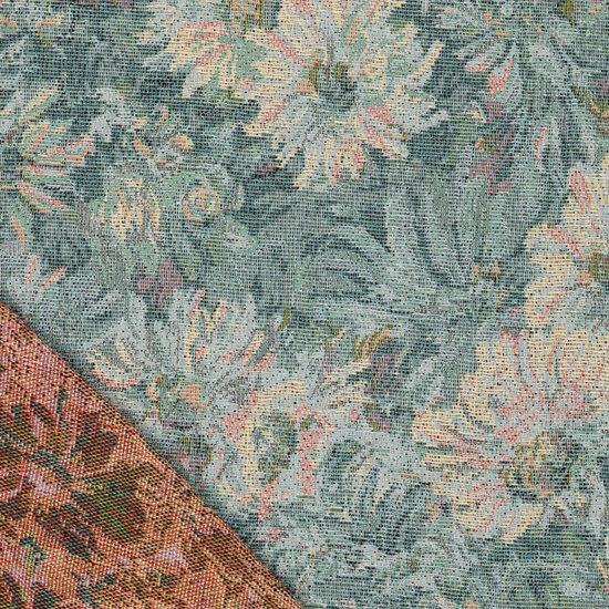 Jacquard - English Rose - Blauw