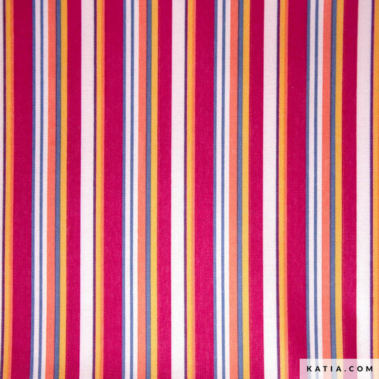 Waterafstotend - Summer Stripes - Fuchsia