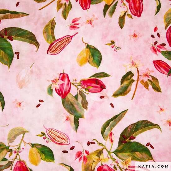 Viscose - Cocoa Fruit - Roze