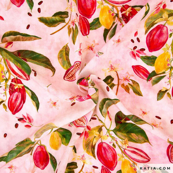 Viscose - Cocoa Fruit - Roze