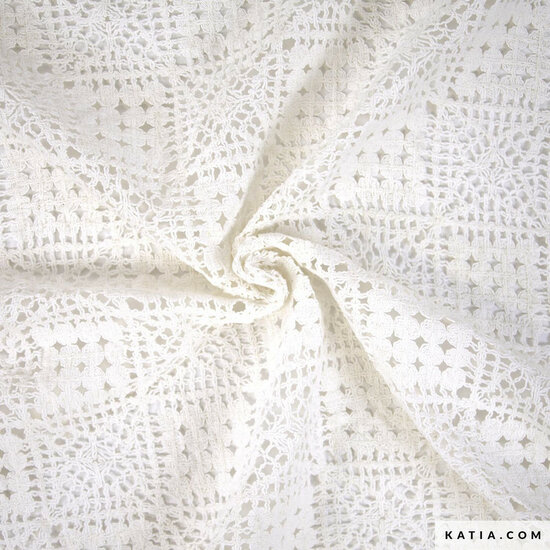 Gebreid - Crochet Squares - Ecru