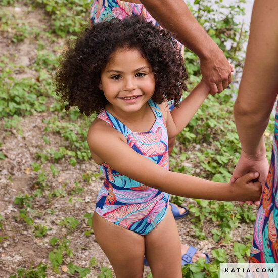 Lycra - Tortoise Leaves - Marine
