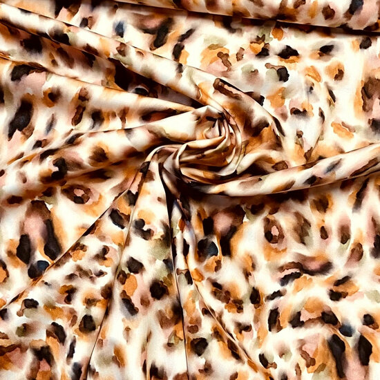 Katoen - Animal Skin - Blush