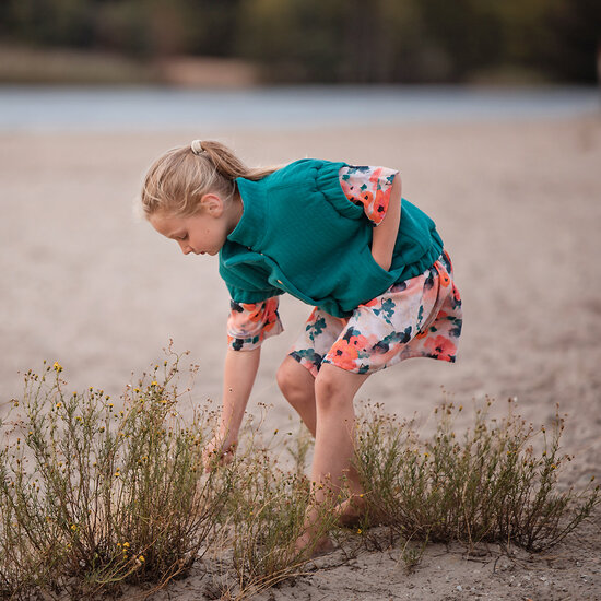 Matelass&eacute; Tricot - Uni - Teal Green (SYAS)
