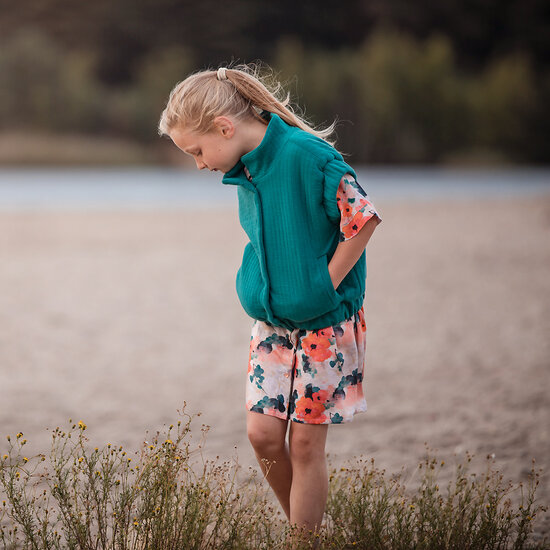Matelass&eacute; Tricot - Uni - Teal Green (SYAS)