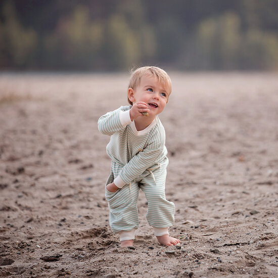 French Terry - Horizontals - Fluisterbeige (SYAS)