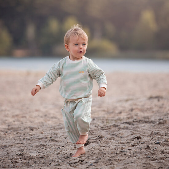 French Terry - Horizontals - Fluisterbeige (SYAS)