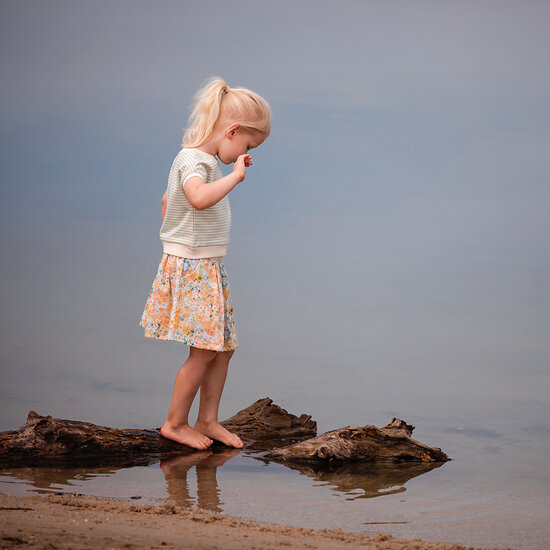 French Terry - Horizontals - Fluisterbeige (SYAS)