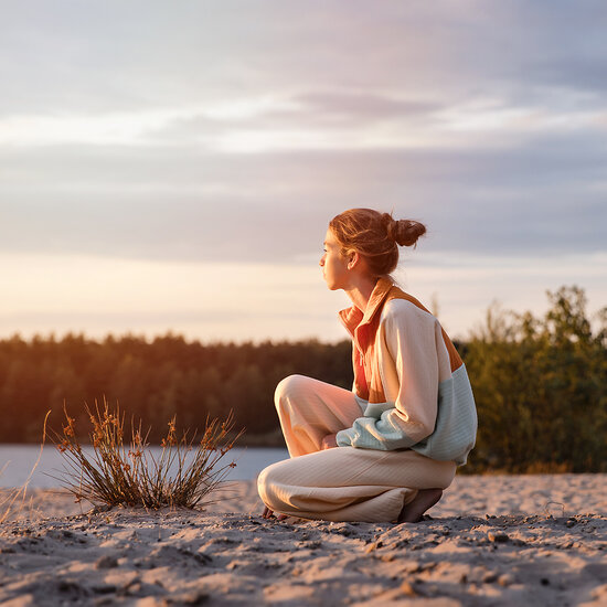Matelass&eacute; Tricot - Uni - HerfstEsdoornOranje (SYAS)