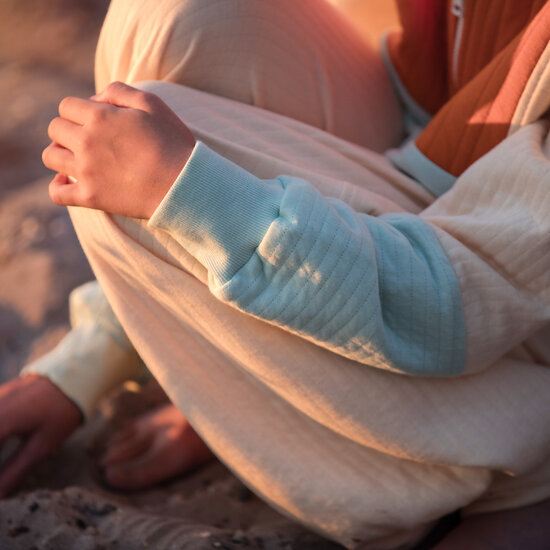 Matelass&eacute; Tricot - Uni - HerfstEsdoornOranje (SYAS)
