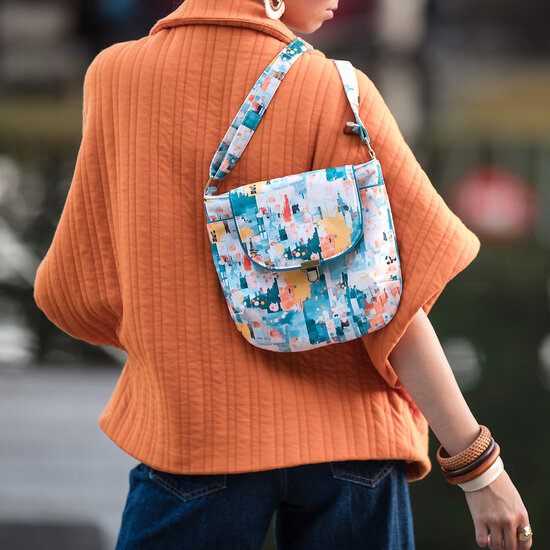 Matelass&eacute; Tricot - Uni - HerfstEsdoornOranje (SYAS)