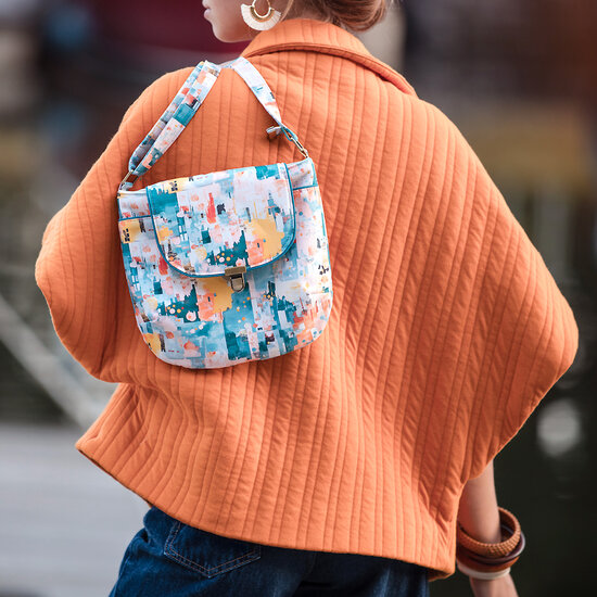 Matelass&eacute; Tricot - Uni - HerfstEsdoornOranje (SYAS)