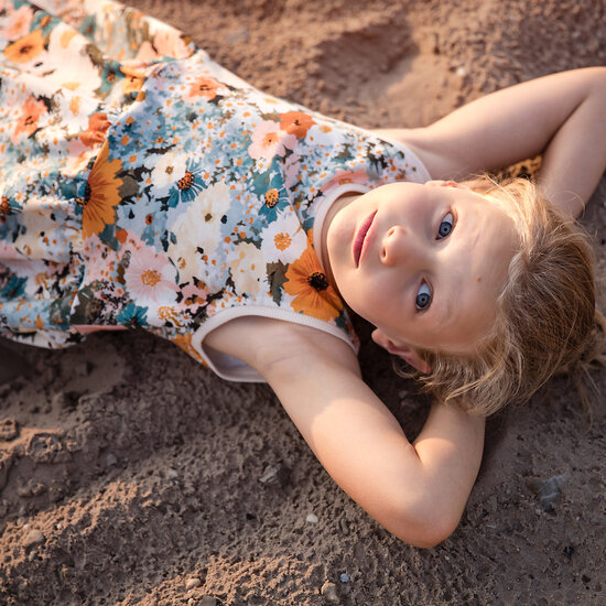 French Terry - Flower Painting - Multicolor (SYAS)