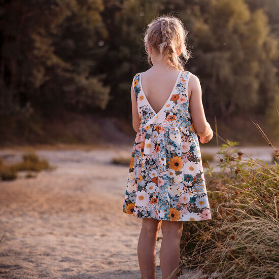 French Terry - Flower Painting - Multicolor (SYAS)