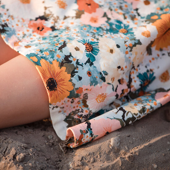 French Terry - Flower Painting - Multicolor (SYAS)