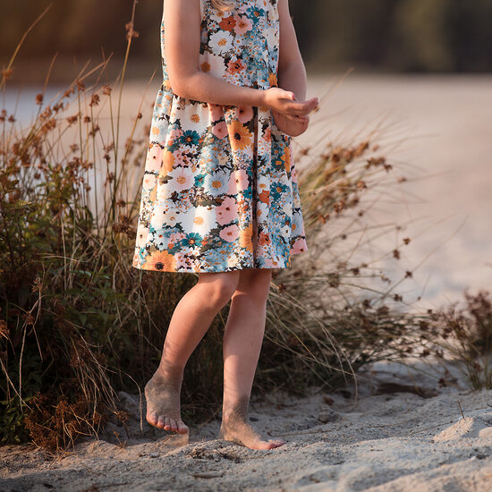 French Terry - Flower Painting - Multicolor (SYAS)