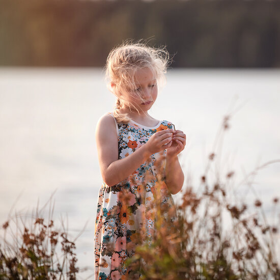 French Terry - Flower Painting - Multicolor (SYAS)