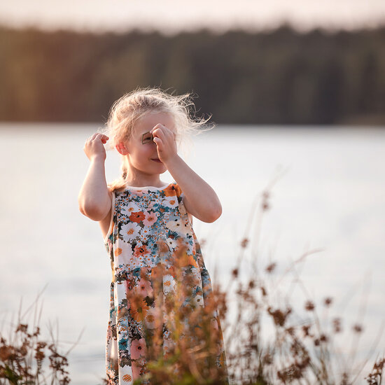 French Terry - Flower Painting - Multicolor (SYAS)