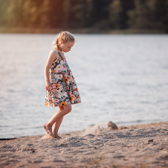 French Terry - Flower Painting - Multicolor (SYAS)