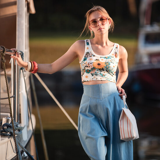 French Terry - Flower Painting - Multicolor (SYAS)