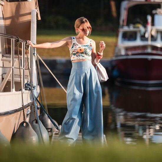 French Terry - Flower Painting - Multicolor (SYAS)