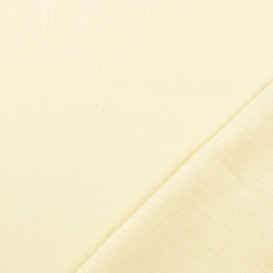 Linnen - Uni Washed - Ecru
