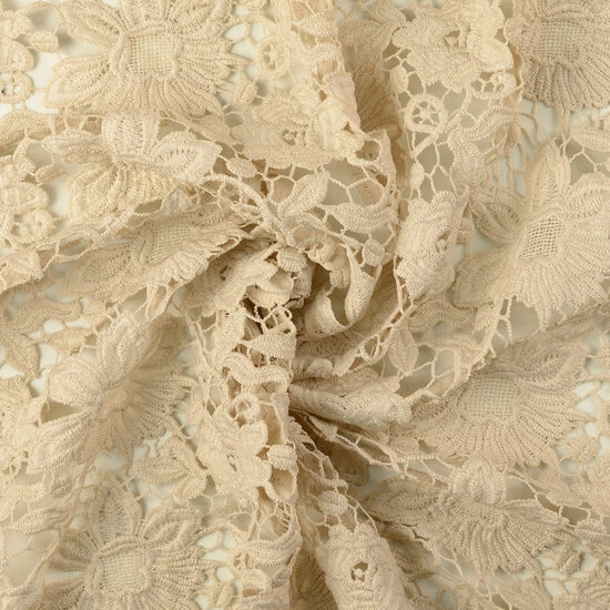 Kant - Embroidery Flowers - Natural