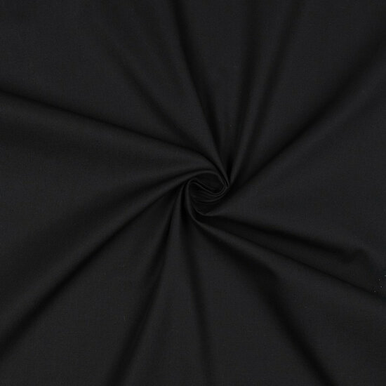 Katoen - Uni - Zwart
