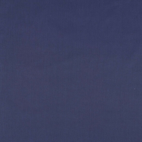 Katoen - Uni - Inktblauw