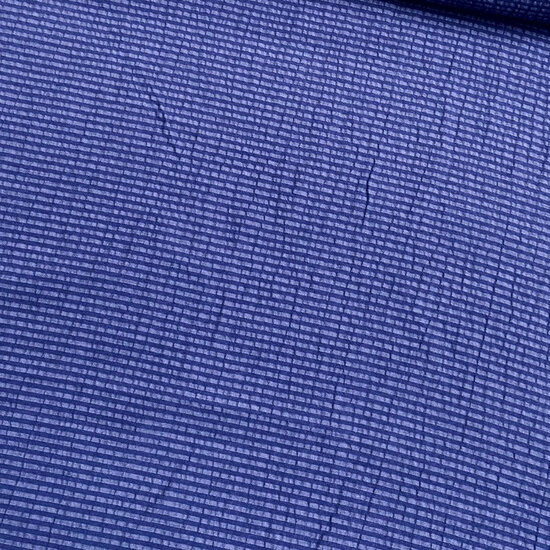 Seersucker - Stripes - Kobalt