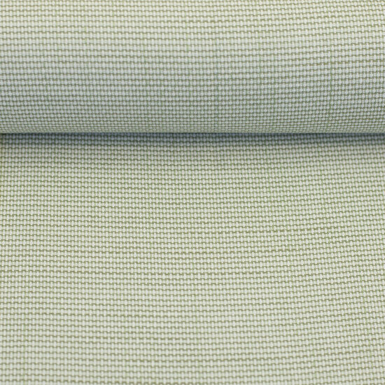 Katoen - Mini Check - Groen