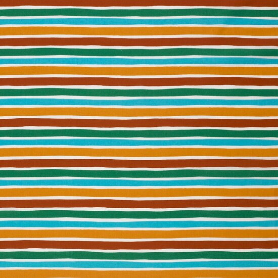 Poplin - Stripes - Multicolor
