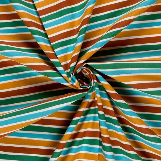 Poplin - Stripes - Multicolor