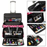 BabySnap Naaimachine Trolley Zwart Dots