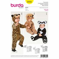 Burda Patroon 2355 - Leeuw, Luipaard en Panda