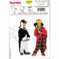 Burda Patroon 2414 - Clown en Penguin