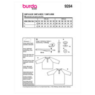 Burda Patroon 9284 - T-shirt en Jurk