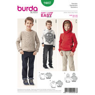 Burda Patroon 9407 - Sweater