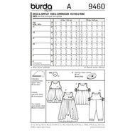 Burda Patroon 9460 - Jurk en Jumpsuit