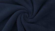 Bamboo Velvet Terry - Uni - Navy