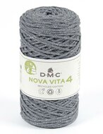 DMC Nova Vita 4 Metallic - 012 - Grijs/Zilver