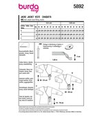 Burda Patroon 5892 - Cache Coeur